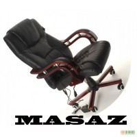 Кожаное кресло с массажем, кресло массажное кожаное купить, кресло из кожи