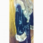 Шуба из стриженой черной норки впол Saga Furs Royal Распродажа