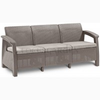 Голландська мебель из искусственного ротанга Corfu Love Seat Max