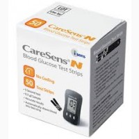 Тест-полоски «CareSens-N» для глюкометра «CareSens-N»