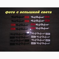 Наклейки на ручки авто светоотражающие