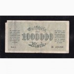 1 000 000 марок 1923г. Плауен. 325299. Германия. Европа