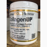 California Gold Nutrition, CollagenUP, морський гідролізований колаген гіалуронова кислота