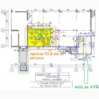 Оренда тільки для аптек, 53 кв.м., м. Вишневе
