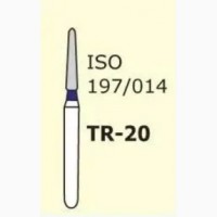 Стоматологические алмазные боры TR-20 ApogeyDental 5 шт/уп в мягкой упаковке (синяя серия)