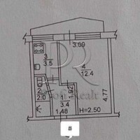 Продаж 1-к квартира Київ, Дніпровський, 26000 $