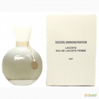 Тестер Lacoste Eau De Lacoste Pour Femme парфюмированная вода 90 ml. Тестер Еау Де Лакост