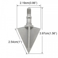 Наконечники для стрел (бродхэды), трехлезвийные