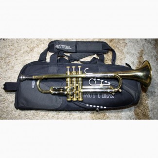 Труба музична Trumpet помпова GETZEN 300 Series Elkhorn Wis USA Оригінал золото продаю