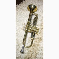 Труба музична Trumpet помпова GETZEN 300 Series Elkhorn Wis USA Оригінал золото продаю