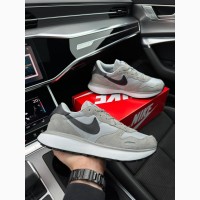 Nike Phoenix Waffle Gray - кроссовки мужские серые