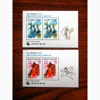 Добірка марок Спорту, 14 блоків