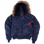 Зимние куртки Аляска короткие Американской фирмы Alpha Industries (USA)