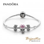 Оригинал Pandora браслет цветение 590744CZ