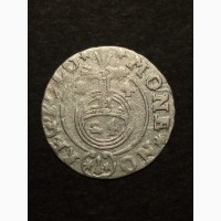 Полторак 1624 года. S звёзды. Серебро. Сигизмунд III. Польша. 3