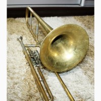 Продам Тромбон Trombone тенор труба вентельний барабанний 3 вентиля вітчизняний