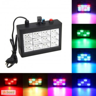 Стробоскоп Led Room Strobe RGB 12 - домашняя цветомузыка