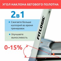 Беговая дорожка Fitlogic T15. Скидку гарантирую