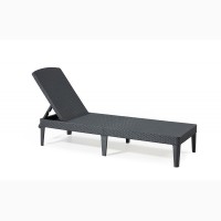 Шезлонг JAIPUR SUN LOUNGER искусственный ротанг Allibert Нидерланды