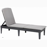 Шезлонг JAIPUR SUN LOUNGER искусственный ротанг Allibert Нидерланды