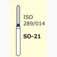 Стоматологические алмазные фрезы боры SO-21 ApogeyDental 5 шт/уп в мягкой упаковке