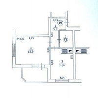 Продаж 1-к квартира Бориспільський, Бориспіль, 37500 $