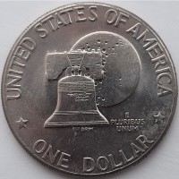 CША 1 дoллaр 1976 год е577