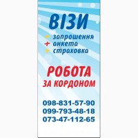 Робота за кордоном по візі та біопаспорту