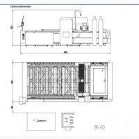 Лазерный станок по металлу XTLASER XTC-F1530H (2 кВт)