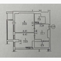 Продаж 1-к квартира Київ, Печерський, 104550 $