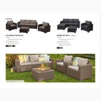 Комплект садовой мебели California 3 Seater Set Нидерланды Allibert, Keter для дома, кафе