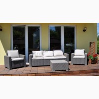 Комплект садовой мебели California 3 Seater Set Нидерланды Allibert, Keter для дома, кафе