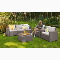 Комплект садовой мебели California 3 Seater Set Нидерланды Allibert, Keter для дома, кафе