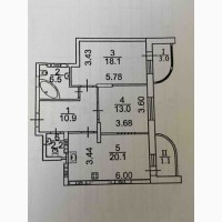 Продаж 2-к квартира Київ, Оболонський, 106000 $