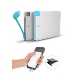 Ультратонкий Power Bank супер-стильный внешний аккумулятор в виде кредитной карты