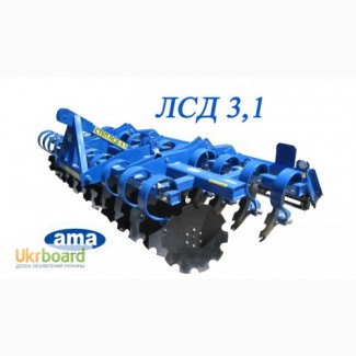 Борона легкая СТЕП 3, 1 дисковый лущильник ЛСД-3, 1