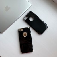 Силиконовый черный чехол на iPhone 7/8 Royal Luxury