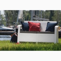 Комплект садовой мебели Corfu Love Seat Нидерланды Allibert, Keter для дома, кафе