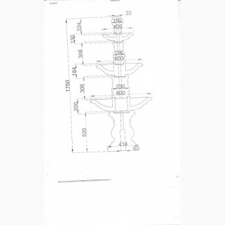 Продам фонтан из капустинского гранита высота 175 см