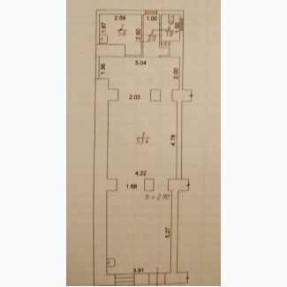 Продам кафе в Одессе 71 м, зал 54 м, 1 этаж, центр