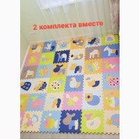 Детский игровой коврик - пазл Baby Great Волшебный мир 184х92 см