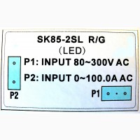 AC вольтметр амперметр SK-85-2SL, AC 80-300 V, 0-100A