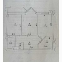 Довгострокова оренда 2-к квартира Київ, Печерський, 1100 $/міс