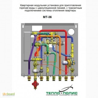 Квартирная модульная установка