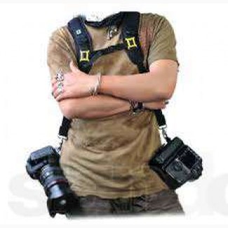 Разгрузочный ремень Double Strap для 2 фотоаппаратов dslr