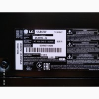 Платы матрицы 6870S-1734A, 6870S-1735A для телевизора LG 42LB675V