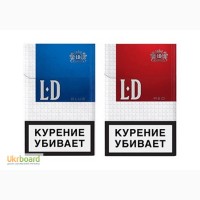 Оптом куплю сигареты LD, ЛД красное/синие