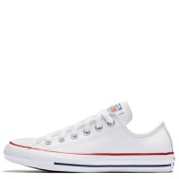 Кеды Converse All Star Белые Кожаные Конверсы 132173C