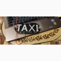 Вывеска такси(taxi), шашка, табличка, дисплей led 12B 12v