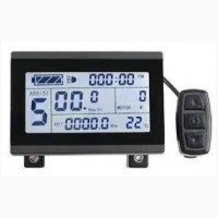 Дисплей электровелосипеда KT LCD3 - 24V, 36V, 48V с ДВУМЯ типа разъема